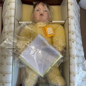 Soft Yellow Baby Doll by Ashton Drake